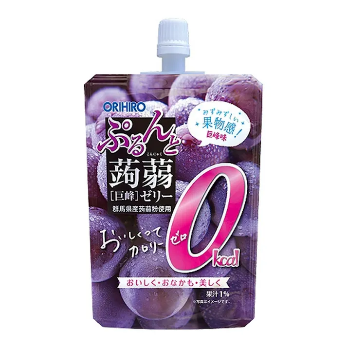 ぷるんと蒟蒻ゼリースタンディング カロリーゼロ 巨峰 130g