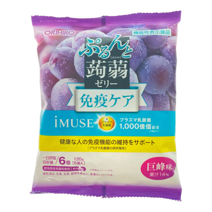 ぷるんとプラズマ乳酸菌(巨峰) 6個