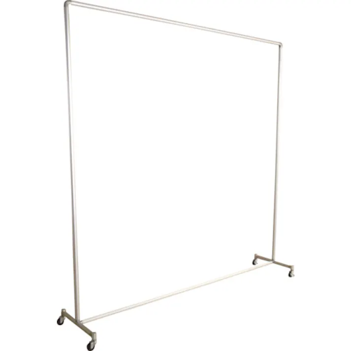 【CAINZ-DASH】吉野 衝立用アルミパイプ 2×2 単体キャスター YS-22SC【別送品】