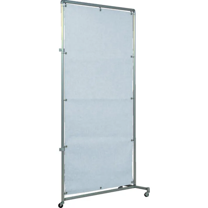 【CAINZ-DASH】吉野 火花用衝立アルミパイプ 1×2 接続キャスター YS-12JC-BW【別送品】