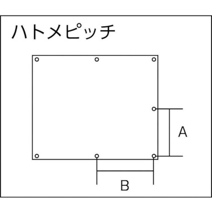 【CAINZ-DASH】吉野 シリカクロス厚手タイプ（ハト目）４号　１８８０×１９２０ PS-1000-TO-4【別送品】