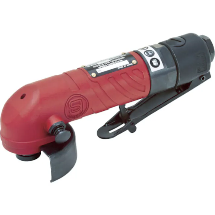 【CAINZ-DASH】信濃機販 エアアングルグラインダー 適用砥石寸法外径×厚さ×内径(mm)50×4×9.5 SI-AG2-U2P【別送品】