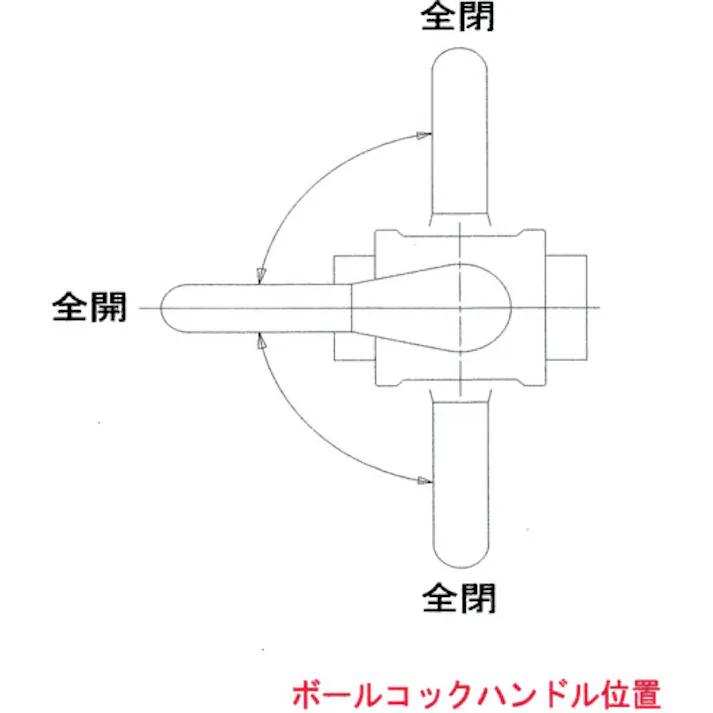 【CAINZ-DASH】WTBワタベコーポレーション ボールバルブ オレンジボールコック 接続口径D1×D2:R3/8×G3/8 WMF-3P【別送品】