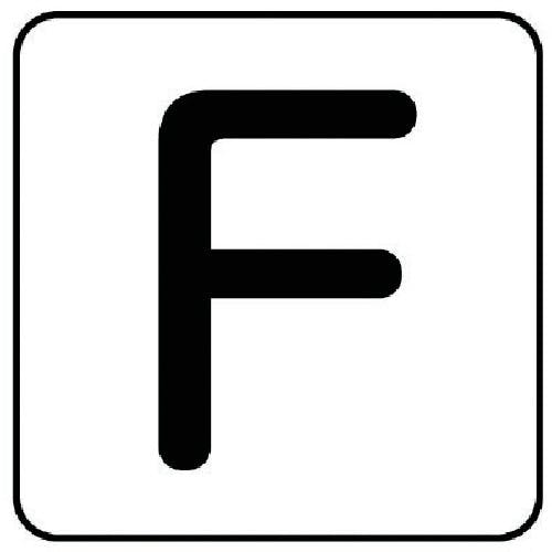 ユニット 配管ステッカー F(極小) アルミ 30×30 10枚組 AS.25.6SS 安全標識 ユニット 配管ステッカー F(極小) アルミ 30×30 10枚組 AS.25.6SS 安全標識