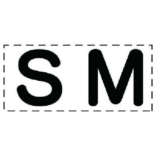 ユニット カッティング文字 SM・マーキングフィルム 427-15 安全標識 ユニット カッティング文字 SM・マーキングフィルム 427-15 安全標識