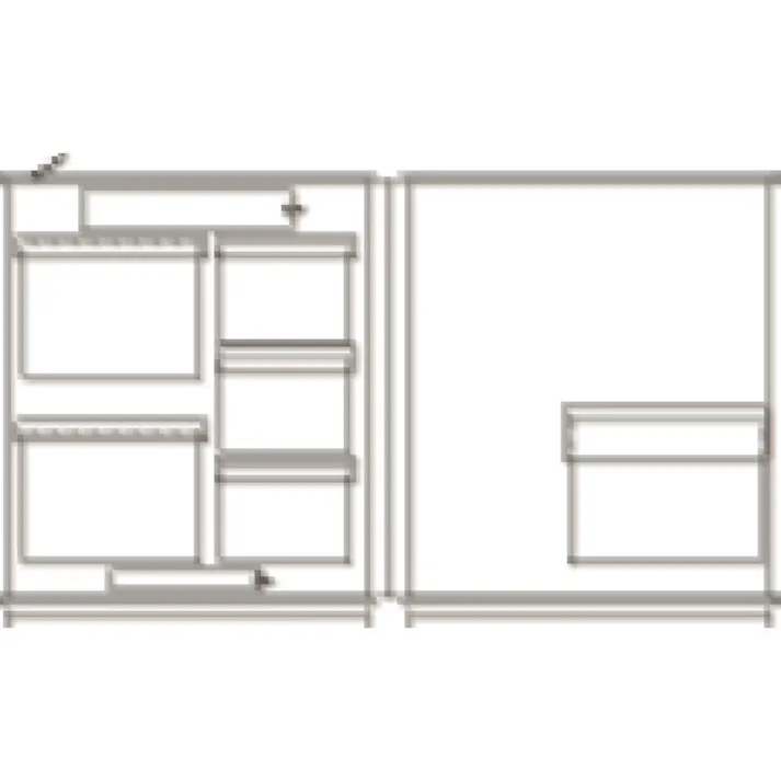【CAINZ-DASH】ユニット 吊り下げ式ポケット標識 A3 807-36【別送品】