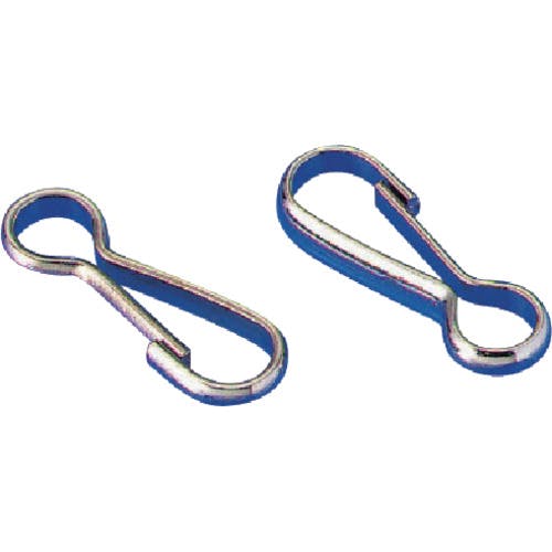 CAINZ-DASH】ユニット 豆ナスカン 10個1組 鉄（ニッケルメッキ