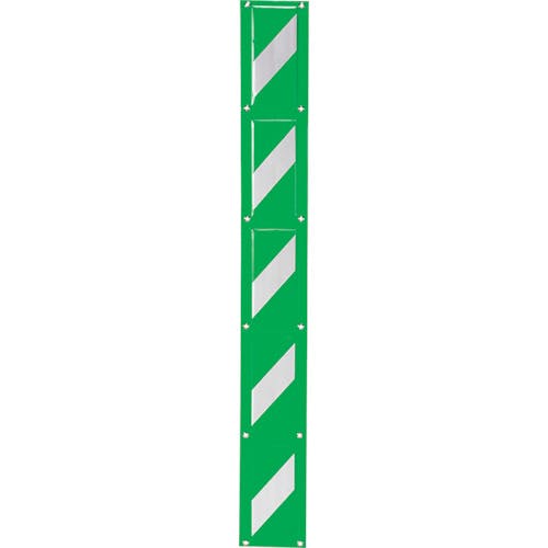 ユニット フェンスクッション 緑/白(反射) 304-42 クッション(テープタイプ) ユニット フェンスクッション 緑/白(反射) 304-42 クッション(テープタイプ)