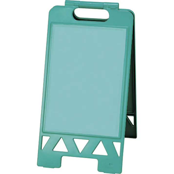 【CAINZ-DASH】ユニット フロアユニスタンドA3 緑両面ポケット 867-212G【別送品】