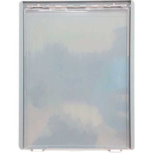 ユニット 樹脂製KYボード(防雨型)A4縦MG付 320-38A 危険予知活動表