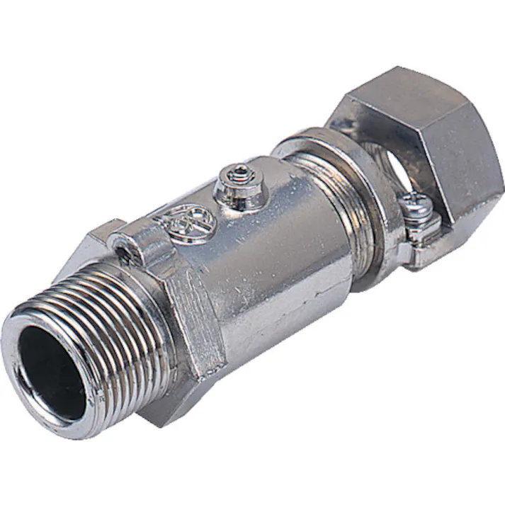 【CAINZ-DASH】島田電機 ダイキャスト耐圧防爆構造パッキン式ケーブルグランド 固定 PF1 SBM-28B-3【別送品】