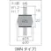 【CAINZ-DASH】タイカ 防振材インシュレ-タ- MN-5 M6mm 3.5~5.5kg MN-5【別送品】