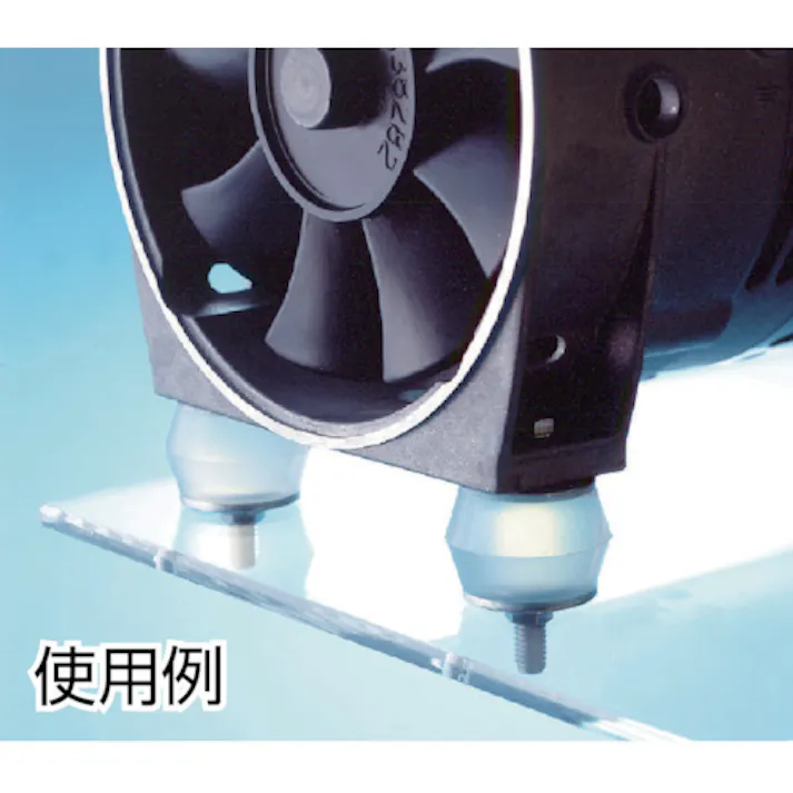 【CAINZ-DASH】タイカ 防振材インシュレ-タ- MN-7 M6mm 5.5~8.5kg MN-7【別送品】