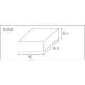 【CAINZ-DASH】タイカ 防振・緩衝材ゲルチップＧＣ－２　１０×１０×５ｍｍ（２５個入） GC-2【別送品】