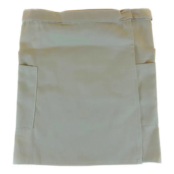 腰下 エプロン ベージュ