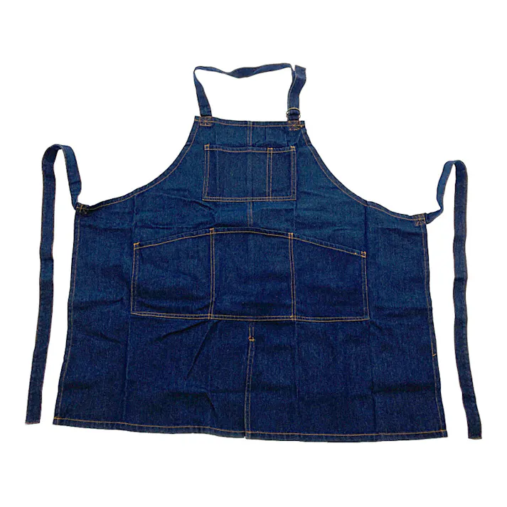 アウトドア 製品洗い ホルターネックエプロン ネイビー