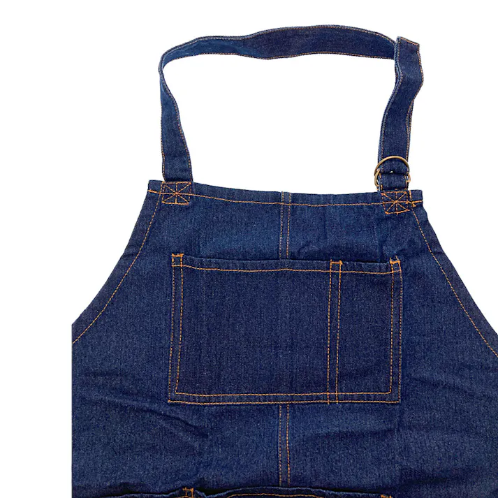 アウトドア 製品洗い ホルターネックエプロン ネイビー