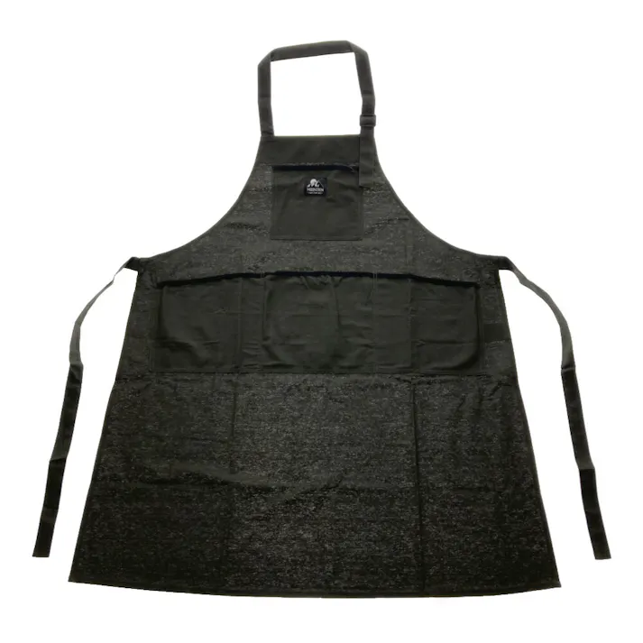 アウトドア 大人エプロン カーキ