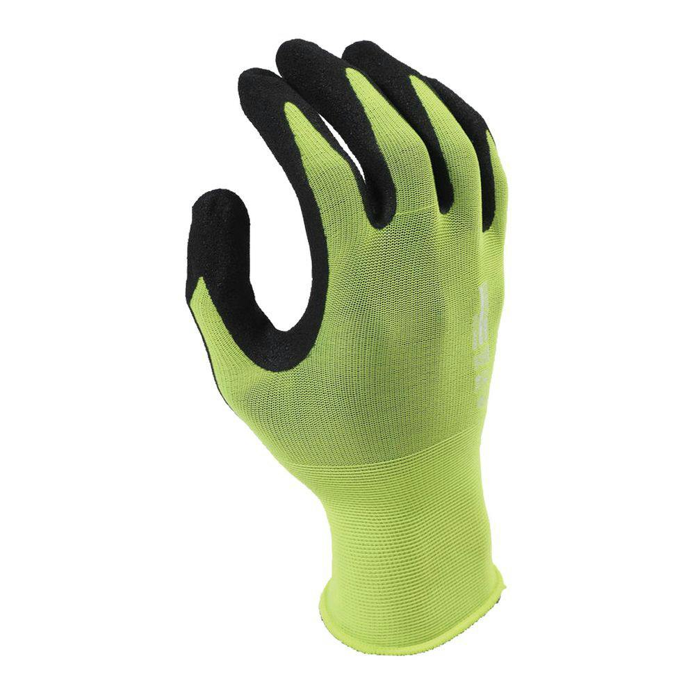 フレックスライトNBR 18Gニトリル背抜き イエロー M