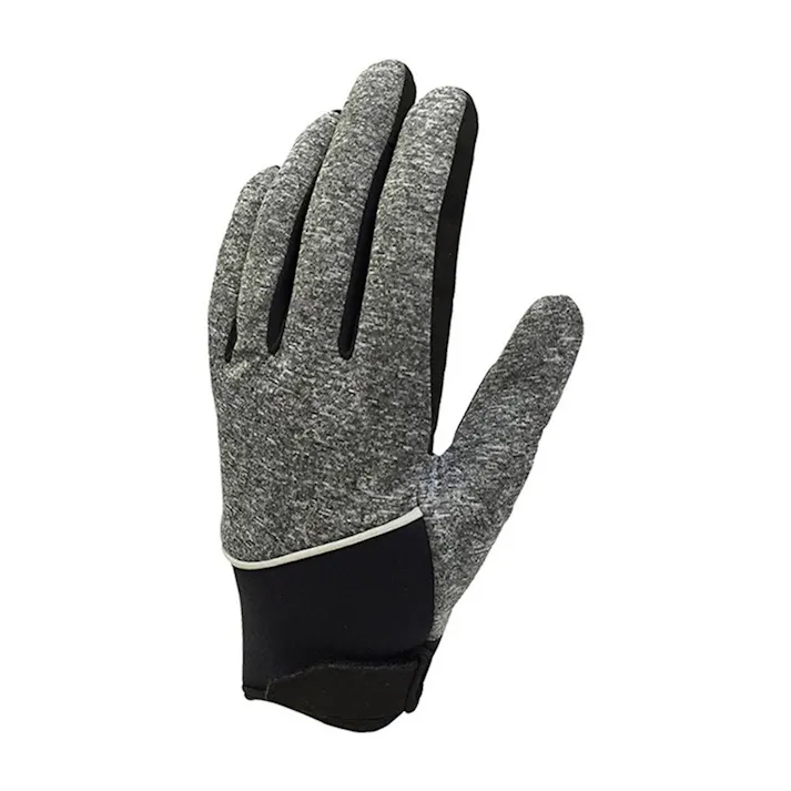 クラフトフィット3Dカット シリコンすべり止め付 グレー LL