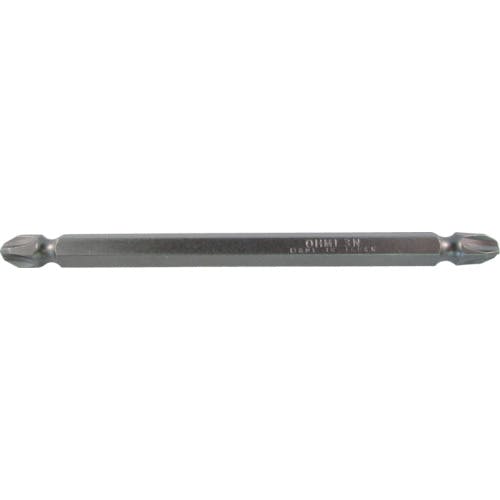 近江精機 両頭ドライバービット 六角6.35mm 溝9差込 刃先+3 全長100mm V17W -3-100 両頭ドライバービット 近江精機 両頭ドライバービット 六角6.35mm 溝9差込 刃先+3 全長100mm V17W -3-100 両頭ドライバービット