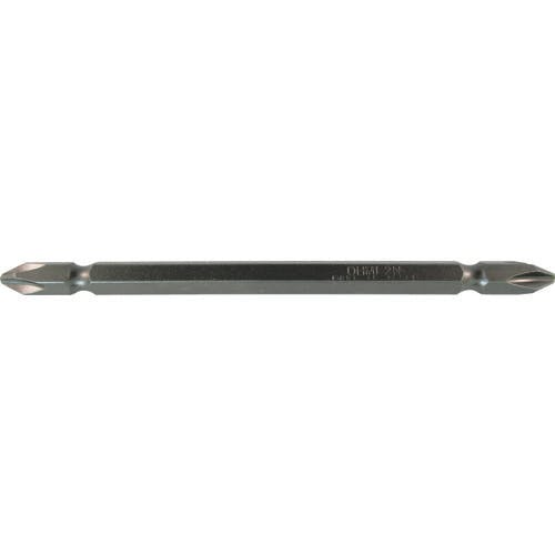近江精機 両頭ドライバービット 六角6.35mm 溝13差込 刃先+2 全長110mm 硬度N V21W-2-110 両頭ドライバービット 近江精機 両頭ドライバービット 六角6.35mm 溝13差込 刃先+2 全長110mm 硬度N V21W-2-110 両頭ドライバービット