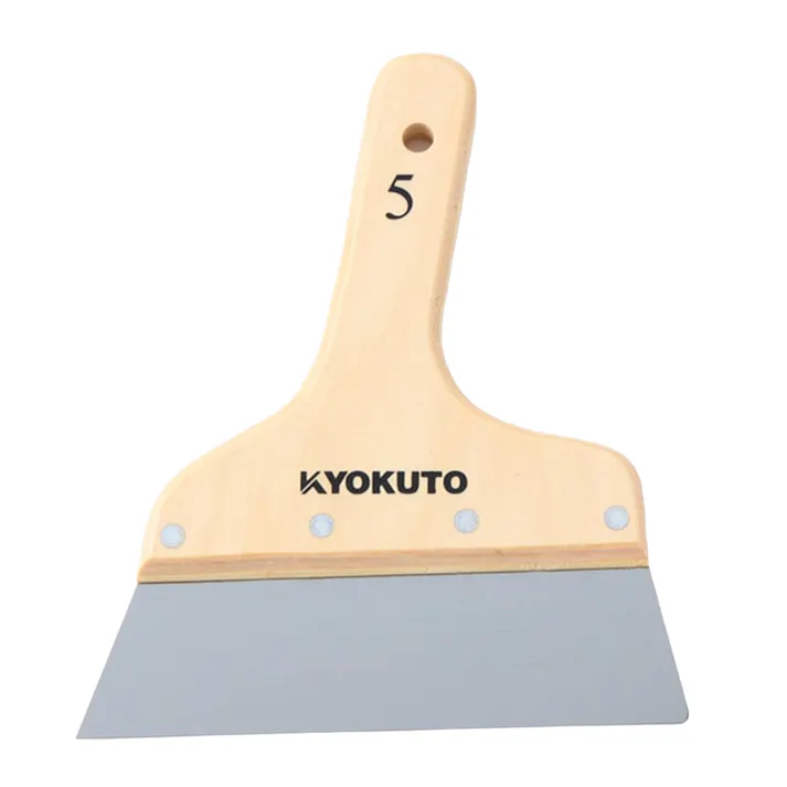 KYOKUTO 高級ステン地ベラ 12-2512 0.6mm厚 5寸