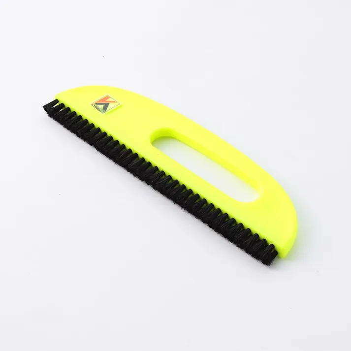 KYOKUTO PC2行ブラシ 馬毛 イエロー 12-5058 9寸