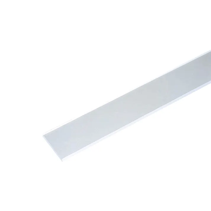 KYOKUTO PC直定規 クリア 61-3012 厚み5mm×幅70mm×長さ1000mm