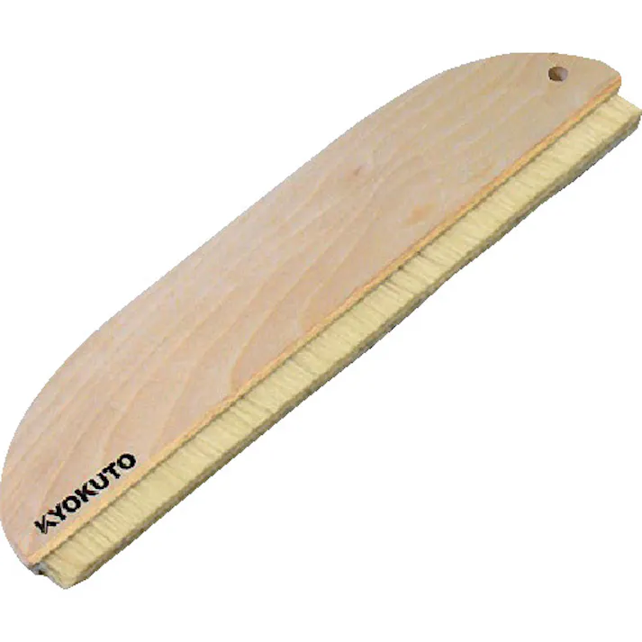 【CAINZ-DASH】極東産機 一行ブラシ白馬毛9寸穴なし 12-5037【別送品】