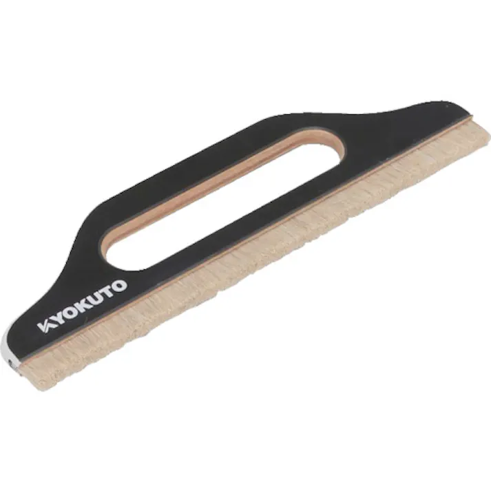 【CAINZ-DASH】極東産機 一行ブラシ馬毛9寸穴なし メラミン 12-4990【別送品】