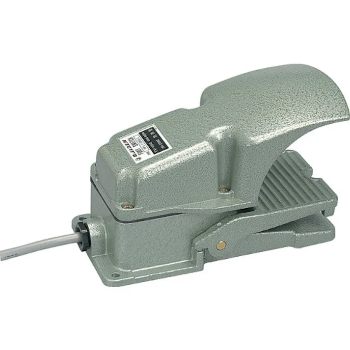 【CAINZ-DASH】大阪自動電機 フットスイッチ 産業用防雨形・保護カバー付 定格6A-250VAC OFL-1-SM2C【別送品】
