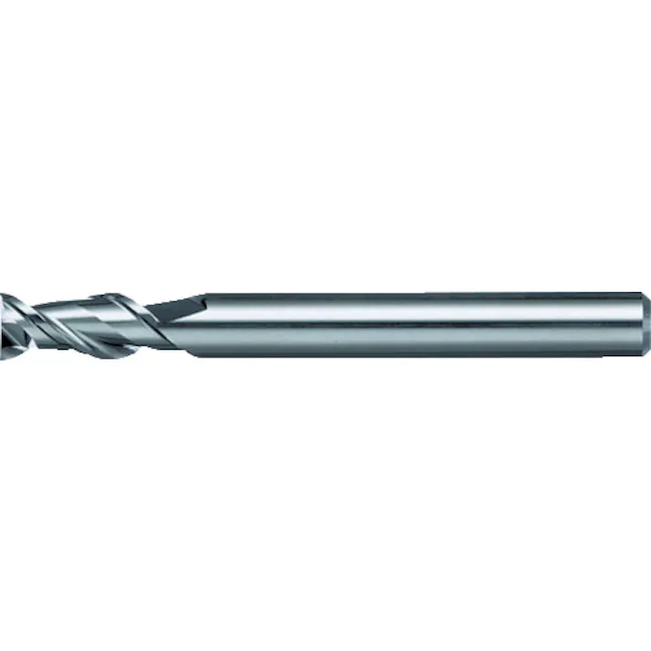 【CAINZ-DASH】日進工具 アルミ専用エンドミル(2倍刃長タイプ) AL2D-2 Φ0.7 AL2D-2 0.7【別送品】