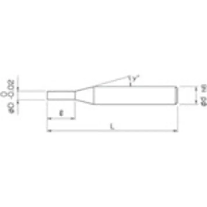 【CAINZ-DASH】日進工具 アルミ専用エンドミル(DLCコーティング)AL3D-2DLC Φ6 AL3D-2DLC 6【別送品】