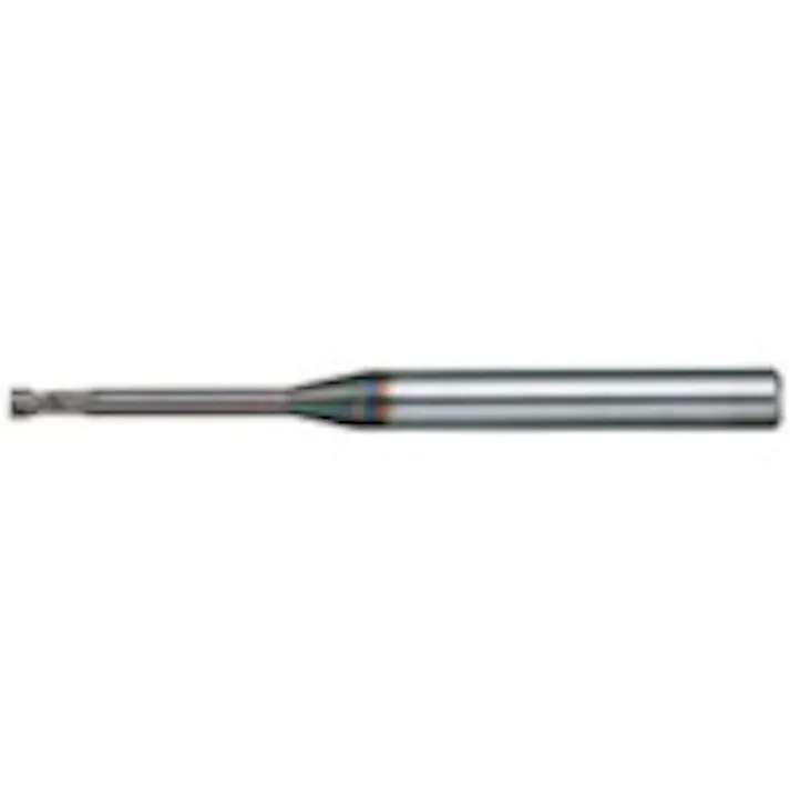 【CAINZ-DASH】日進工具 高硬度用ロングネックスクエアエンドミル MHRH230 φ2X4 MHRH230 2X4【別送品】