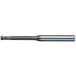 【CAINZ-DASH】日進工具 ロングネックラジアスエンドミル　ＭＨＲ２３０Ｒ　Φ０．４ＸＲ０．１Ｘ２ MHR230R 0.4XR0.1X2【別送品】