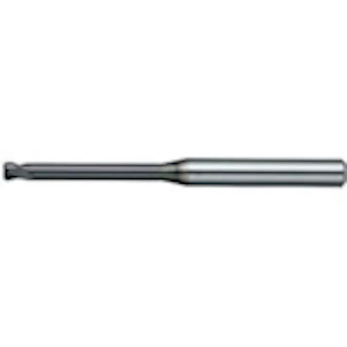 【CAINZ-DASH】日進工具 ロングネックラジアスエンドミル MHR430R Φ1XR0.05X4 MHR430R 1XR0.05X4【別送品】