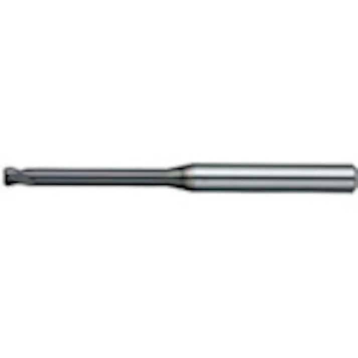 【CAINZ-DASH】日進工具 ロングネックラジアスエンドミル MHR430R Φ1XR0.2X8 MHR430R 1XR0.2X8【別送品】