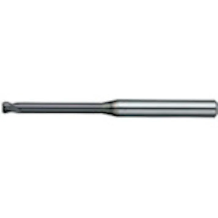 【CAINZ-DASH】日進工具 ロングネックラジアスエンドミル MHR430R Φ1.2XR0.3X10 MHR430R 1.2XR0.3X10【別送品】