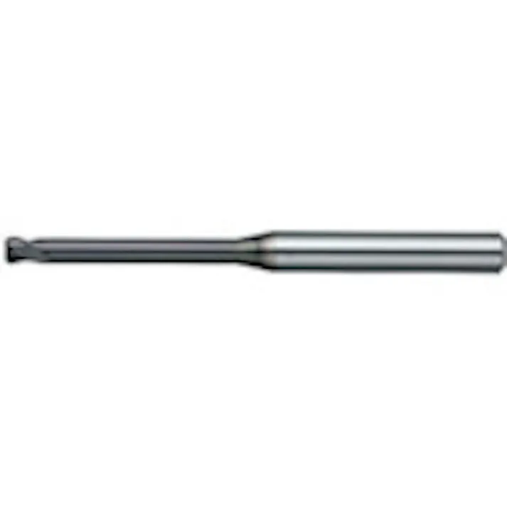 【CAINZ-DASH】日進工具 ロングネックラジアスエンドミル MHR430R Φ2XR0.1X8 MHR430R 2XR0.1X8【別送品】