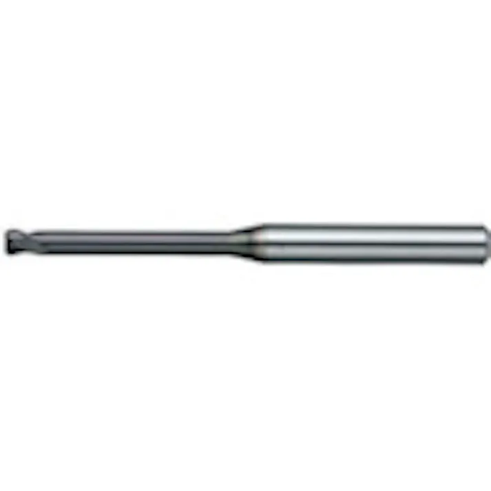 【CAINZ-DASH】日進工具 ロングネックラジアスエンドミル MHR430R Φ2XR0.3X8 MHR430R 2XR0.3X8【別送品】