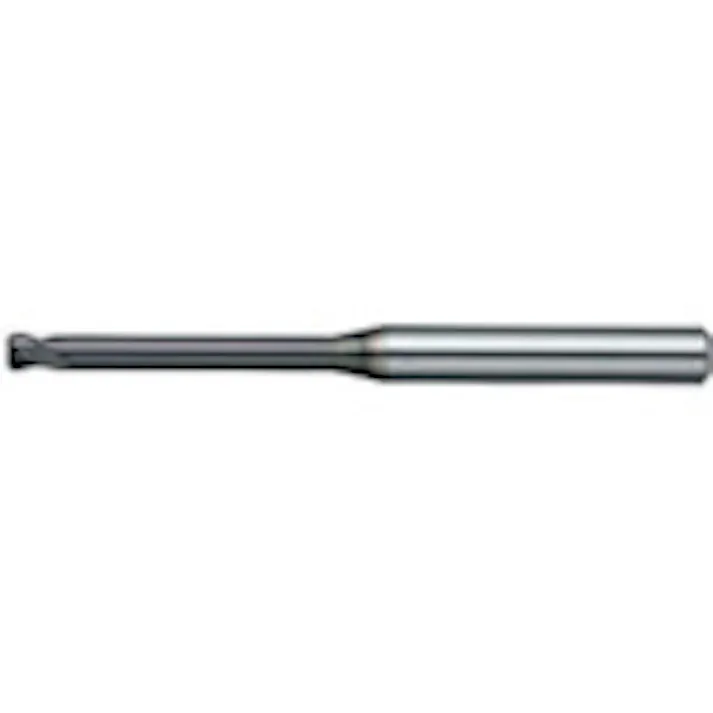 【CAINZ-DASH】日進工具 ロングネックラジアスエンドミル MHR430R Φ2XR0.3X12 MHR430R 2XR0.3X12【別送品】