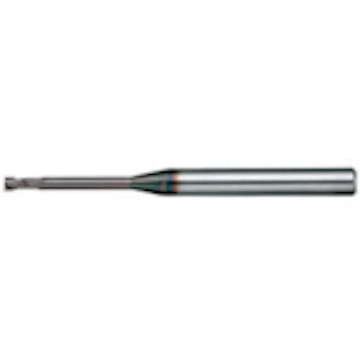 【CAINZ-DASH】日進工具 高硬度用2枚刃ロングネックスクエアエンドミル MHRH230 Φ2.5×12 MHRH230 2.5X12【別送品】