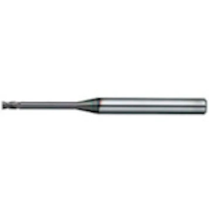 【CAINZ-DASH】日進工具 高硬度用4枚刃ロングネックスクエアエンドミル MHRH430 Φ1.8×6 MHRH430 1.8X6【別送品】