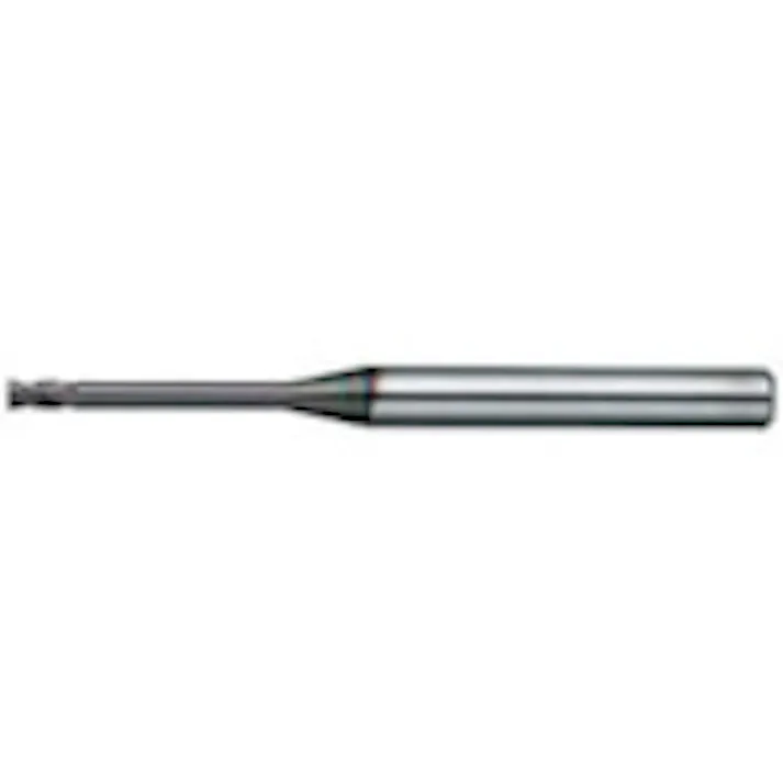 【CAINZ-DASH】日進工具 高硬度用4枚刃ロングネックスクエアエンドミル MHRH430 Φ2.5×12 MHRH430 2.5X12【別送品】