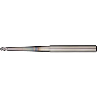 【CAINZ-DASH】日進工具 超硬ボールエンドミル 無限コーティングプレミアムシリーズ MRBTNH345 MRBTNH345 R0.75X1X20【別送品】