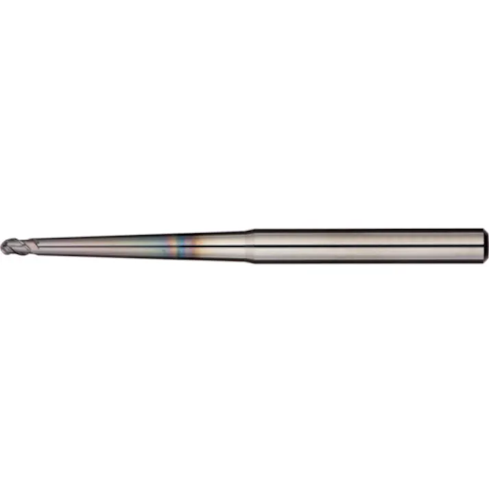【CAINZ-DASH】日進工具 超硬ボールエンドミル 無限コーティングプレミアムシリーズ MRBTNH345 MRBTNH345 R1.5X1X15【別送品】
