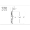 【CAINZ-DASH】イースタン精工 プーリー９０ PULLEY90【別送品】