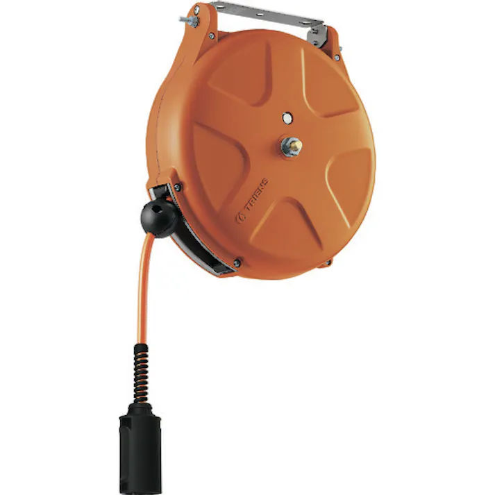 【CAINZ-DASH】三協リール エアーホースリール 内径6.5mmX10m オレンジ SHS-210A-OR【別送品】