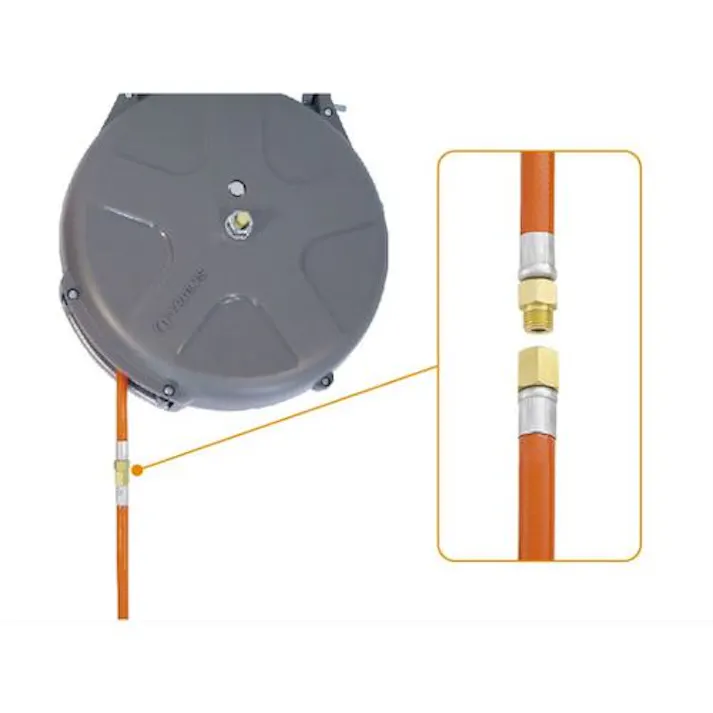 【CAINZ-DASH】三協リール 耐火花性ソフトホースリール 内径6.5mm×13m SHS-213SB【別送品】